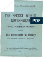 Cherep Spiridovich - The SECRET WORLD GOVERNMENT or The HIDDEN HAND