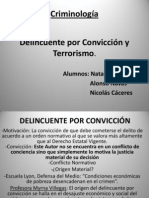 Autor Por Convicción y Terrorismo