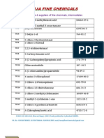 TFC Product List