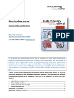 Biotechnology Journal