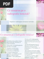 Ce urmărim pe o radiografie toracica