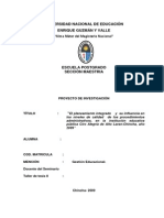 Modelo de Proyecto Descriptivo