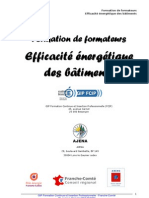 Presentation Formation Formateur Efficacite Energetique Novembre 2009 Franche-Comté