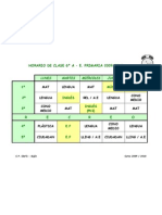 Horario de Clase