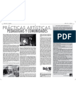 Prácticas Artísticas Pedagógicas y Comunidades - Fernando Escobar, Juan Alberto Gaviria y Nicolás Uribe
