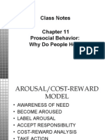 Class Notes Prosocial Behavior: Why Do People Help?