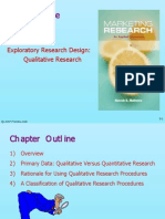 Marketing Research Module 5 Qualitative Research