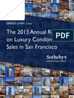 The 2013 Annual Report On Luxury Condominium Sales in San Francisco