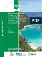 Prioritas Geografi Keanekaragaman Hayati Laut Untuk Pengembangan Kawasan Konservasi Perairan Di Indonesia