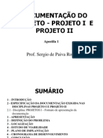 Projeto - Apost 1 - Documentação Projeto I e Ii