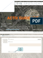 Actix Guideline 01