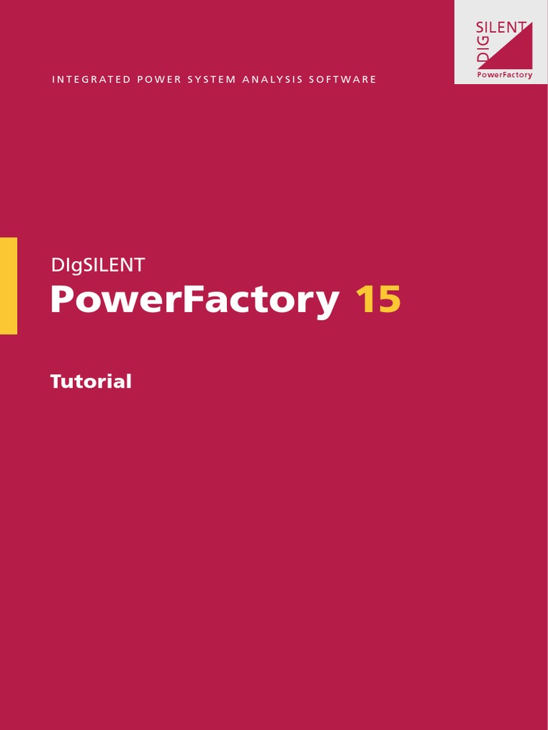 PowerFactory 15 Tutorial | PDF | Button (Computing) | Icon (Computing)