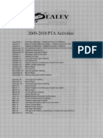 2009-10 PTA Activities