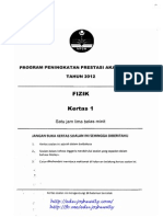 ) Trial Kedah SPM 2012 Physics (70C85257)