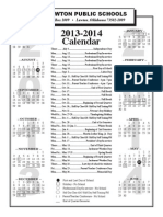 Calendar - 2013-2014