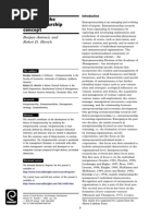 Clarifying the Intrapreneurship Concept