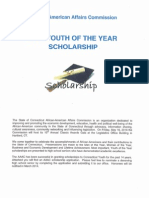2014 Scholarship Application