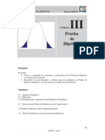 III.1. - Prueba de Hipotesis y Errores Fundamentos