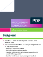 8 ProcurementProcurement Management Management