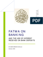  Fatwa on Banking