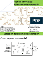 Seleccion Del Sistema de Separacion