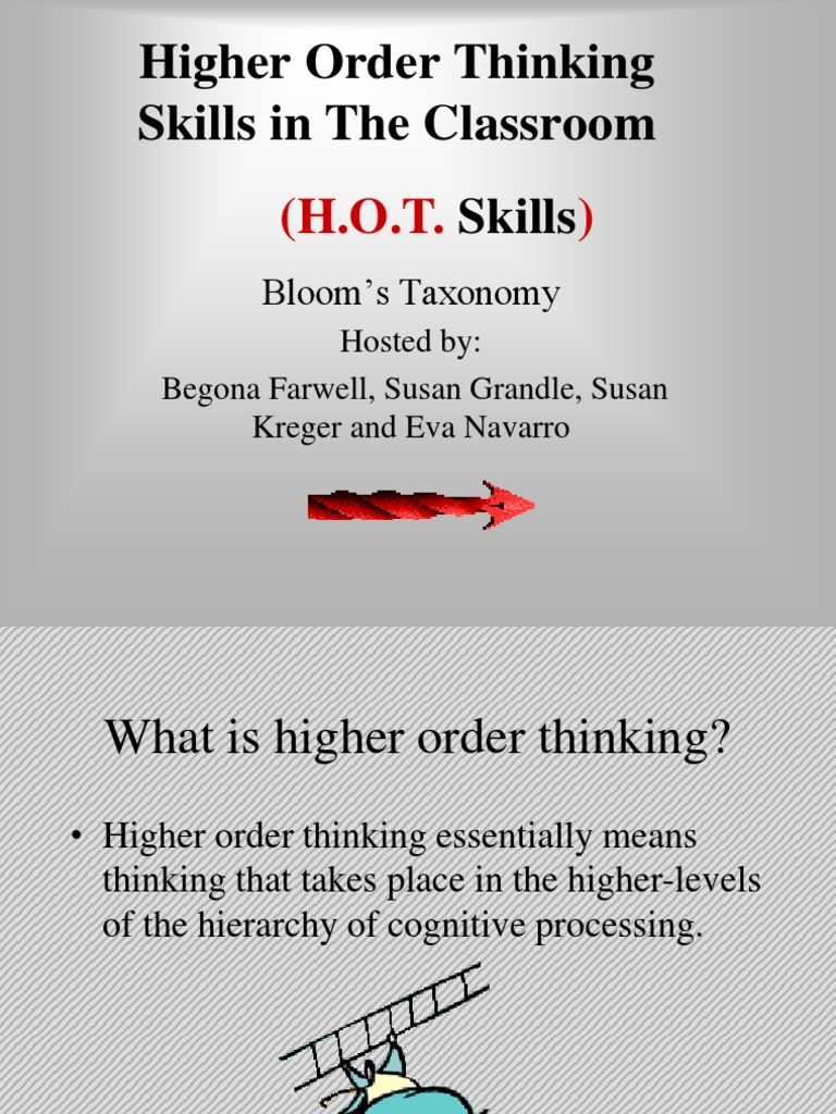 Hot Skills Critical Thinking Learning