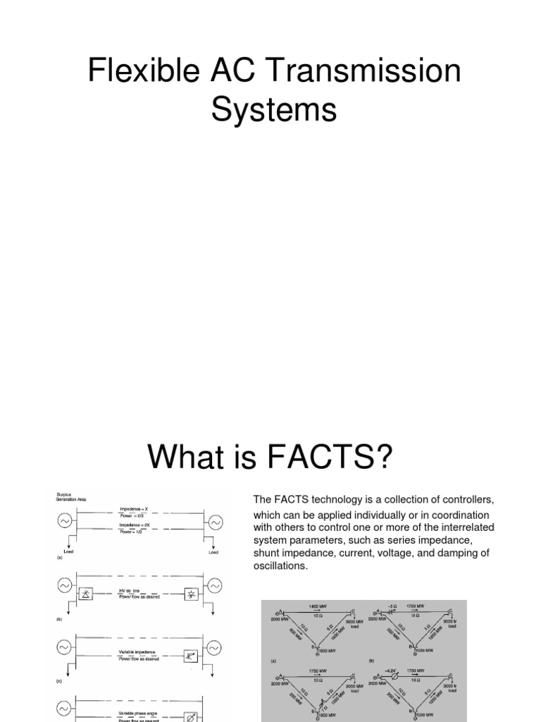 Flexible AC Transmission System Power Inverter Electrical Components