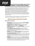 Download Madeline Hunters Lesson Plan Format by frieda20093835 SN199814225 doc pdf