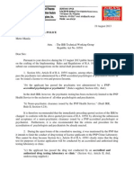 AFAD Position Paper RA10591