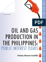 Oil and Gas Production in The Philippines 091412