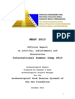 Bosnian Pyramid 2013 Report