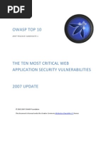 OWASP Web Security Guide