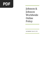 Download Johnson N Johnson Worldwide Online Policy by Yogi Maringgi SN199830968 doc pdf
