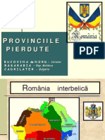 Romania Provinciile Pierdute