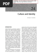 Download Culture and Identity by Simon Clark by Paramitha Tika SN199837129 doc pdf
