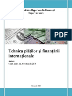 Tehnica Platilor Si Finantarilor Internationale