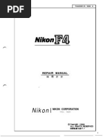 Download Nikon F4 Repair Guide by Jose Gutierrez SN19985710 doc pdf