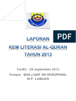 Kem Literasi Al-Quran 2013