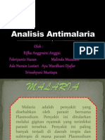 Analisis Antimalaria Kel 3