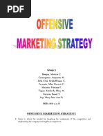 Offensive Marketing Strategy