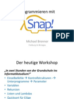 Snap Workshop Brenner