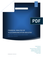 Financial Analysis of Telecommunication Industry