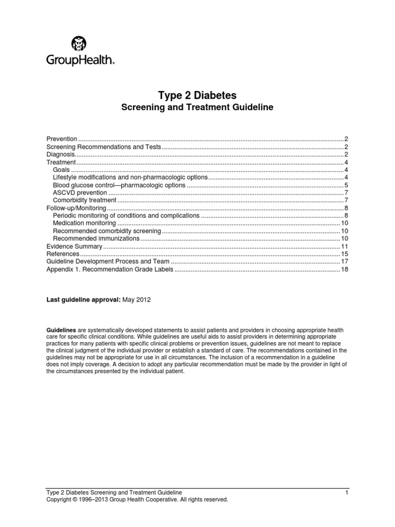 Diabetes 2 | PDF | Diabetes Mellitus Type 2 | Glycated Hemoglobin