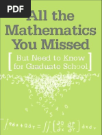 Download All the Mathematics You Missed by fcsardinha SN19987139 doc pdf