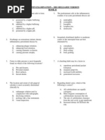 ADC 2001 Prilims Part 2