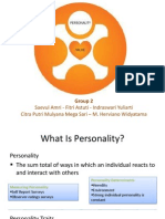 Personality and Value