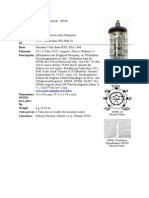 Tube Type: Identical To First Year First Source (S) Base Filament Description Information Von Siegfried Neumann, Ex Telefunken