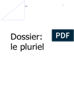 Dossier Le Pluriel