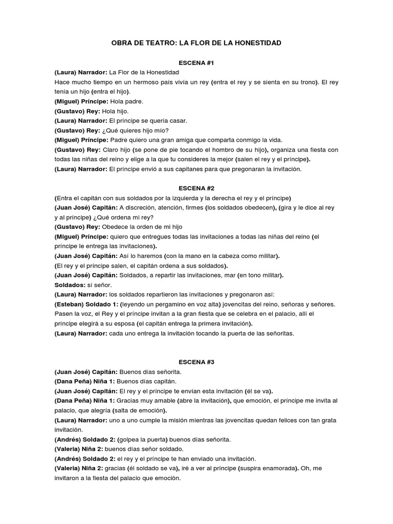 Obra de teatrola flor de la