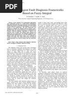 The Intelligent Fault Diagnosis Frameworks Based On Fuzzy Integral